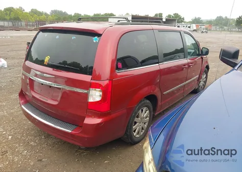 2014 Chrysler Town & Country Touring из США, поврежденный, VIN 2C4RC1BG8ER358393